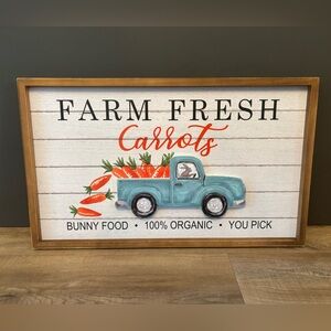 Farm Fresh Carrots Wall Art